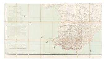 (CRIMEA.) Semyon Aleksandrovich Mukhin; and Thomas Best Jervis. ...Military Topographical Map of the Krima Peninsula...